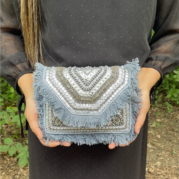 The Boho Sling : Grey - Picture 3 of 3